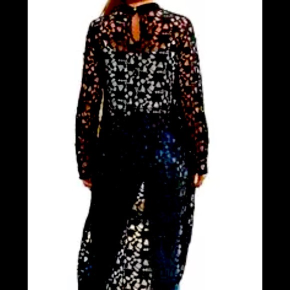 PRETTY LADY Lace Tunic Overlay High-Low Hem Sz XL NEW WITH TAGS! - Picture 2 of 2